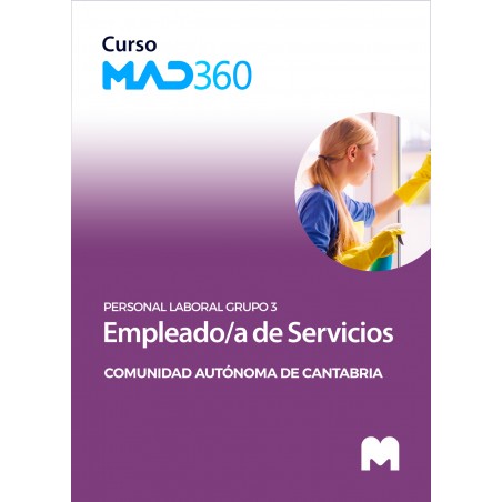 Curso MAD360 Empleado/a de Servicios (Personal Laboral Grupo 3)