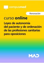 Curso online de Leyes de autonomía del paciente y de ordenación de las profesiones sanitarias para oposiciones 90 días