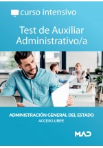 Curso intensivo de test online de Auxiliar Administrativo/a de la Administración General del Estado