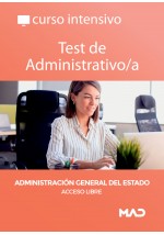 Curso intensivo de test online de Administrativo/a de la Administración General del Estado