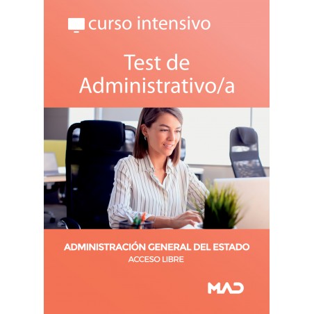Curso intensivo de test online de Administrativo/a de la Administración General del Estado