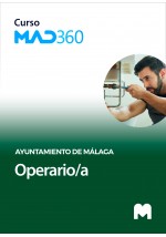 Curso MAD360 de Operario/a del Ayuntamiento de Málaga con test en papel