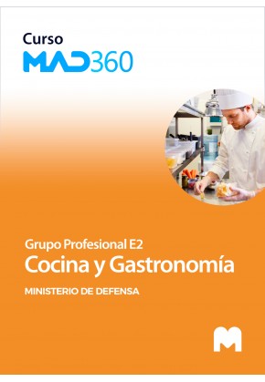 Curso MAD360 Cocina y gastronomía (Grupo Profesional E2) Ministerio de Defensa