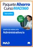 Paquete Ahorro Curso MAD360 + Test ONLINE Administrativo/a (acceso libre)