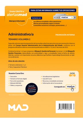 Administrativo/a (promoción Interna)