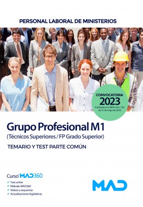 Personal Laboral de Ministerios Grupo Profesional M1 (Técnicos Superiores/FP Grado Superior)