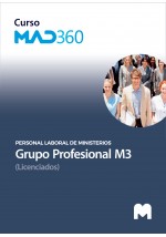 Curso MAD360 Personal Laboral de Ministerios Grupo Profesional M3 (Licenciados)