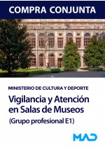 Vigilancia y atención en salas de museos (Grupo Profesional E1). Compra conjunta