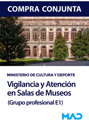 Vigilancia y atención en salas de museos (Grupo Profesional E1). Compra conjunta