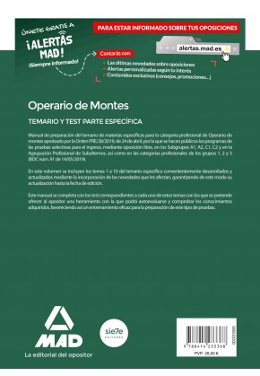 Operario de Montes