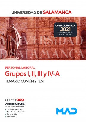 Personal Laboral (Grupos I, II, III y IV-A)
