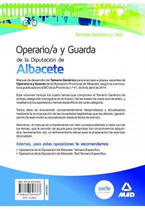 Operario/a y Guarda