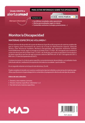 Monitor/a Discapacidad del Instituto Foral de Bienestar Social