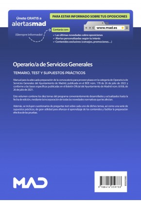 Operario/a de Servicios Generales