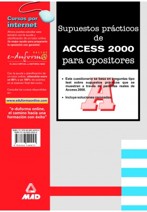 Supuestos Practicos de Access 2000 para Opositores