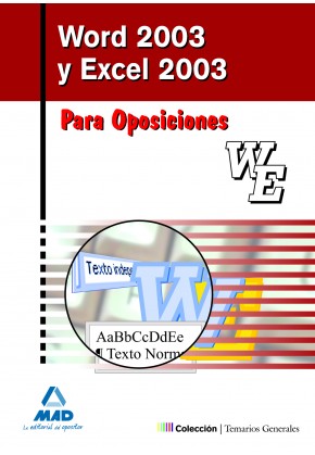 WORD2003 y EXCEL2003 para Oposiciones