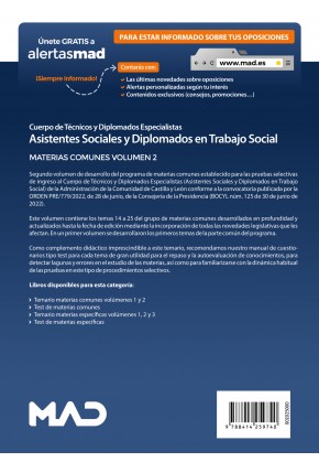 Asistentes Sociales y Diplomados en Trabajo Social (Cuerpo de Técnicos y Diplomados Especialistas)