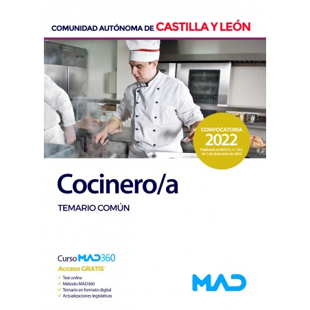 Paquete Ahorro Ayudante de Cocina. Castilla y León