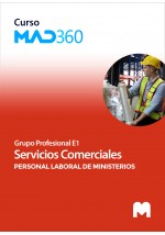 Curso MAD360 Servicios Comerciales (Grupo Profesional E1) del Ministerio de Política Territorial con test en papel