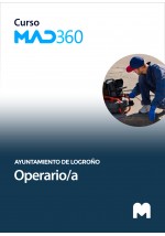 Curso MAD360 de Operario/a del Ayuntamiento de Logroño con test en papel