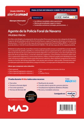 Agente e Inspector de la Policía Foral de Navarra