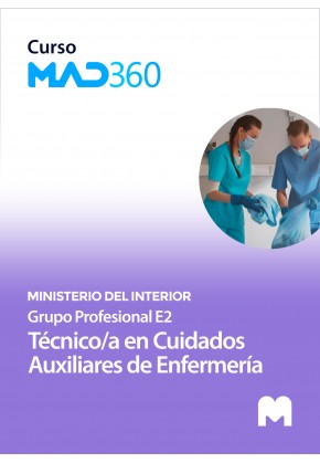 Curso MAD360 Técnico/a en Cuidados Auxiliares de Enfermería (Grupo Profesional E2)