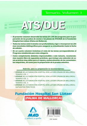 Ats/Due de la Fundación Hospital Son Llàtzer (Palma de Mallorca)
