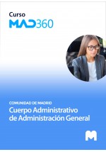Curso MAD360 de Cuerpo de Administrativos de Administración General