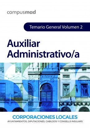 Auxiliar Administrativo/a de Corporaciones Locales