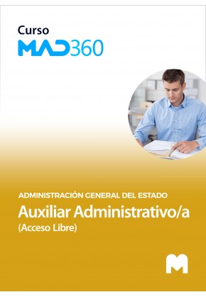 Curso MAD360 Auxiliar Administrativo/a (Acceso Libre)