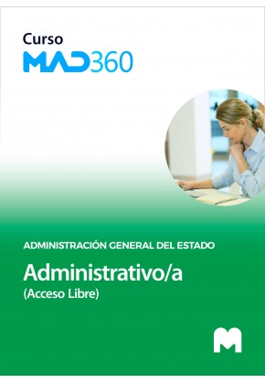 Curso MAD360 Administrativo/a (Acceso Libre)