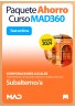 Paquete Ahorro Curso MAD360 + Test ONLINE Subalterno/a de Ayuntamientos, Diputaciones y otras Corporaciones Locales