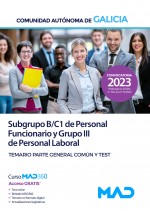 Subgrupo B/C1 de Personal Funcionario y Grupo III de Personal Laboral