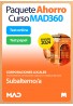 Paquete Ahorro Curso MAD360 + Test PAPEL Subalterno/a de Ayuntamientos, Diputaciones y otras Corporaciones Locales