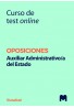 Curso online de preguntas de examen tipo test para oposiciones a Auxiliares Administrativos del Estado