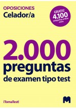 Test para oposiciones a Celador/a de Instituciones Sanitarias (2.000 preguntas de examen)