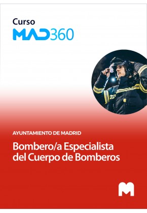 Curso MAD360 Bombero/a Especialista del Cuerpo de Bomberos