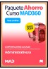 Paquete Ahorro Curso MAD360 + Test ONLINE Administrativo/a de Ayuntamientos, Diputaciones y otras Corporaciones Locales