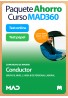 Paquete Ahorro Curso MAD360 + Test PAPEL y ONLINE Conductor (Grupo III, Nivel 5, Área B de Personal Laboral)
