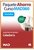 Paquete Ahorro Curso MAD360 + Test PAPEL y ONLINE Celador/a