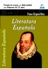 Literatura Española Fase Específica