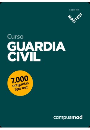 7.000 preguntas de MADTEST online Guardia Civil