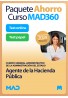 Paquete Ahorro Curso MAD360 + Test PAPEL y ONLINE Agente de la Hacienda Pública