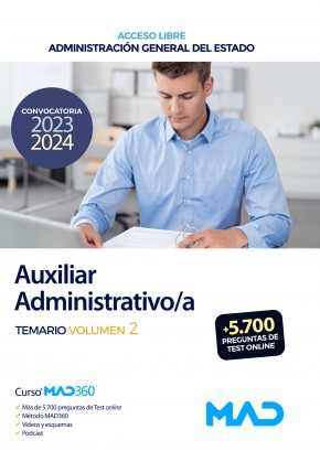 Auxiliar Administrativo/a (acceso libre)