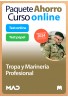 Paquete Ahorro Curso online + Test PAPEL y ONLINE Tropa y Marinería Profesional