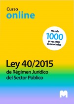 Curso online Ley 40/2015, de 1 de octubre, de Régimen Jurídico del Sector Público