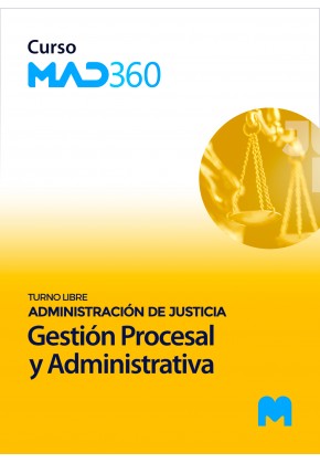 Curso MAD360 Cuerpo de Gestión Procesal y Administrativa (turno libre)