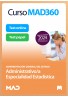 Curso MAD360 Oposiciones Administrativo/a Especialidad Estadística + Temario Papel + Test Papel y Online