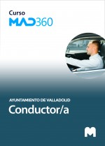 Curso MAD360 Conductor/a del Ayuntamiento de Valladolid con test en papel