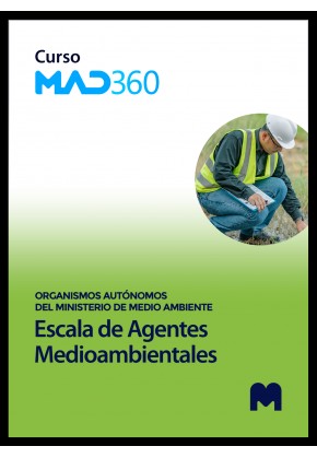 Curso MAD360 de Escala de Agentes Medioambientales de Organismos Autónomos del Ministerio de Medio Ambiente con test en papel